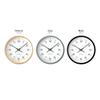 KATOMOKU muku clock 11 Natural km-94NA Wall Clock, Continuous Second Hand, Diameter 30.0cm (Quartz Clock)