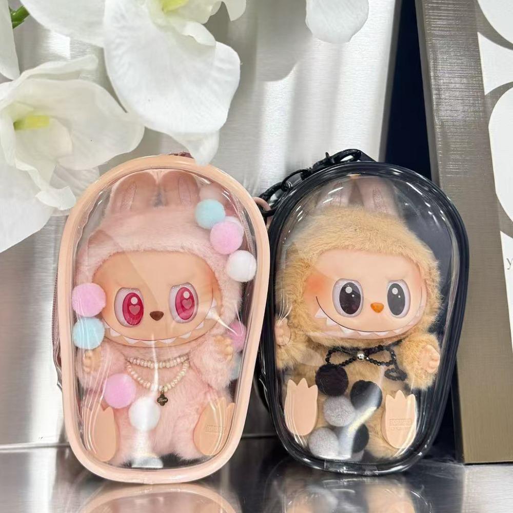 Geantă de depozitare pentru păpușa Labubu V2 la ieșire, Husă de depozitare Labubu rezistentă la praf, Accesorii pentru păpuși de bumbac