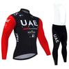 Kinder Winter Fleece Fahrradtrikot Set Langarm Thermisches Fahrrad Outfit Straßen- und Bergfahren