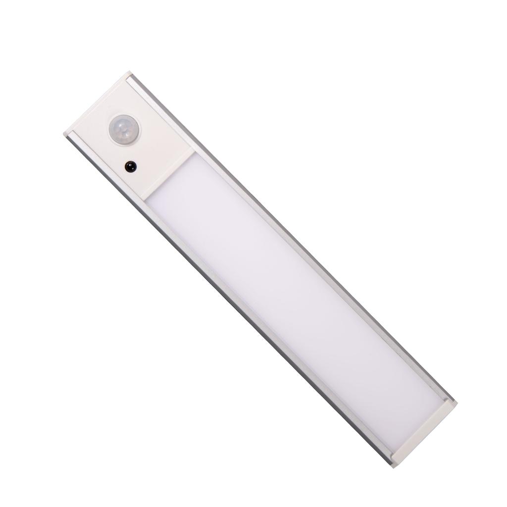 LED Motion Ultra Thin Sensor Nachtlicht Stufenloses Dimmen Kabelloses USB Unter Fernbedienung Schrank Lichter