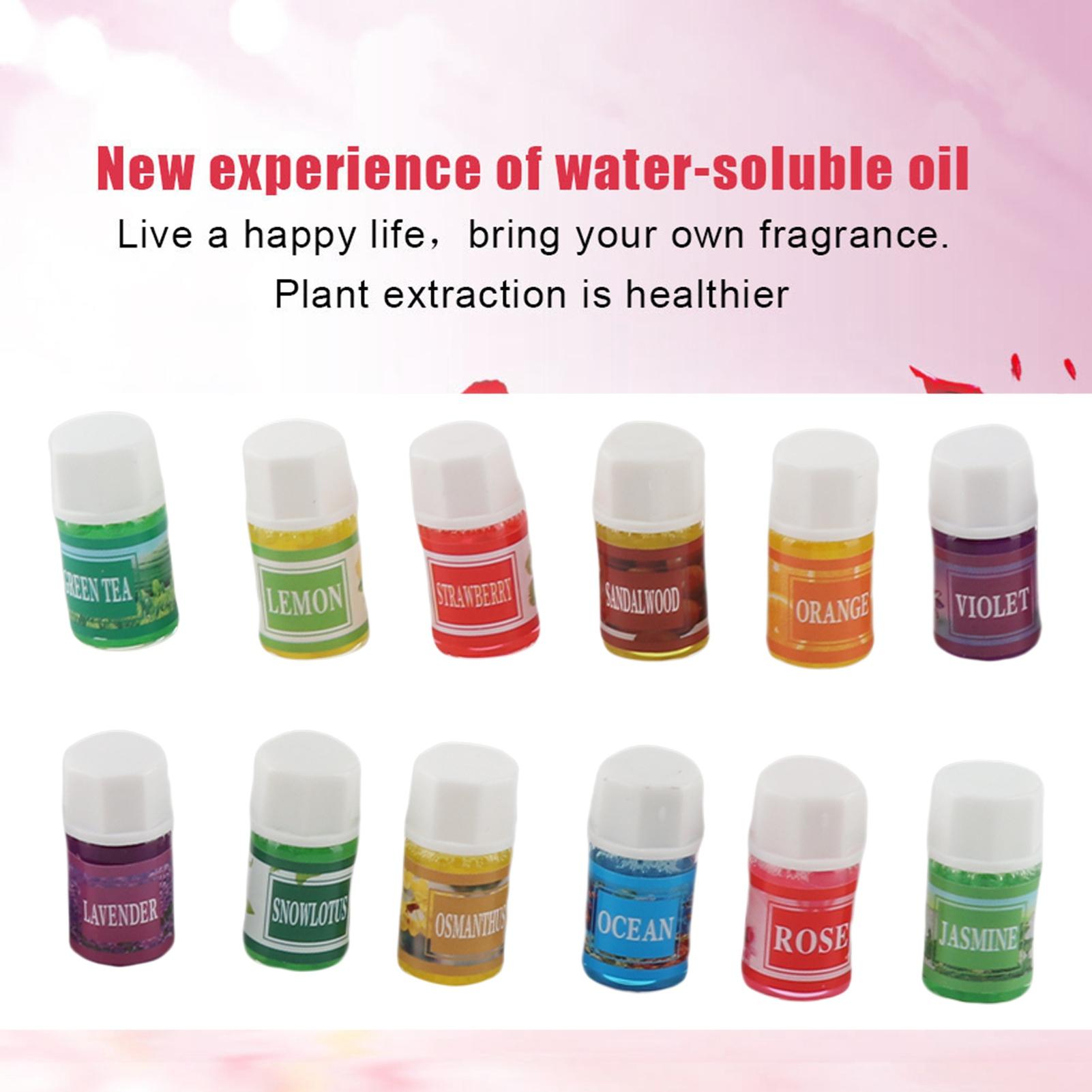 12 флаконов 3 мл ароматного растительного водорастворимого эфирного масла