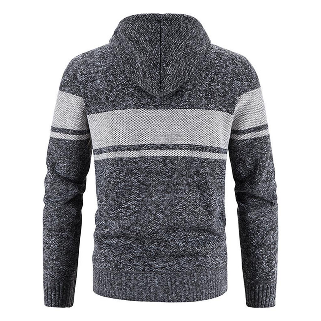 Cardigan Leisure Loose Hooded Hood Knitted Sweater