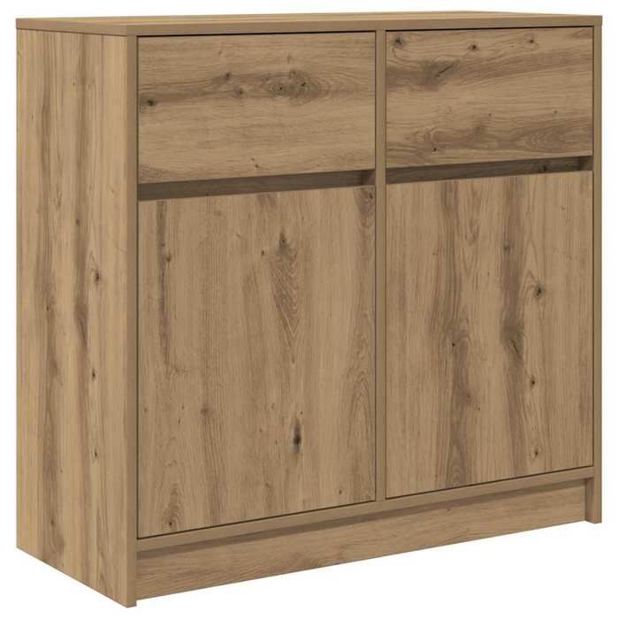 VidaXL Buffet with Drawer Artisan Oak 80x34x76cm Engineered Wood, Storage Furniture, Buffet, Entrance Furniture, Furniture 861543