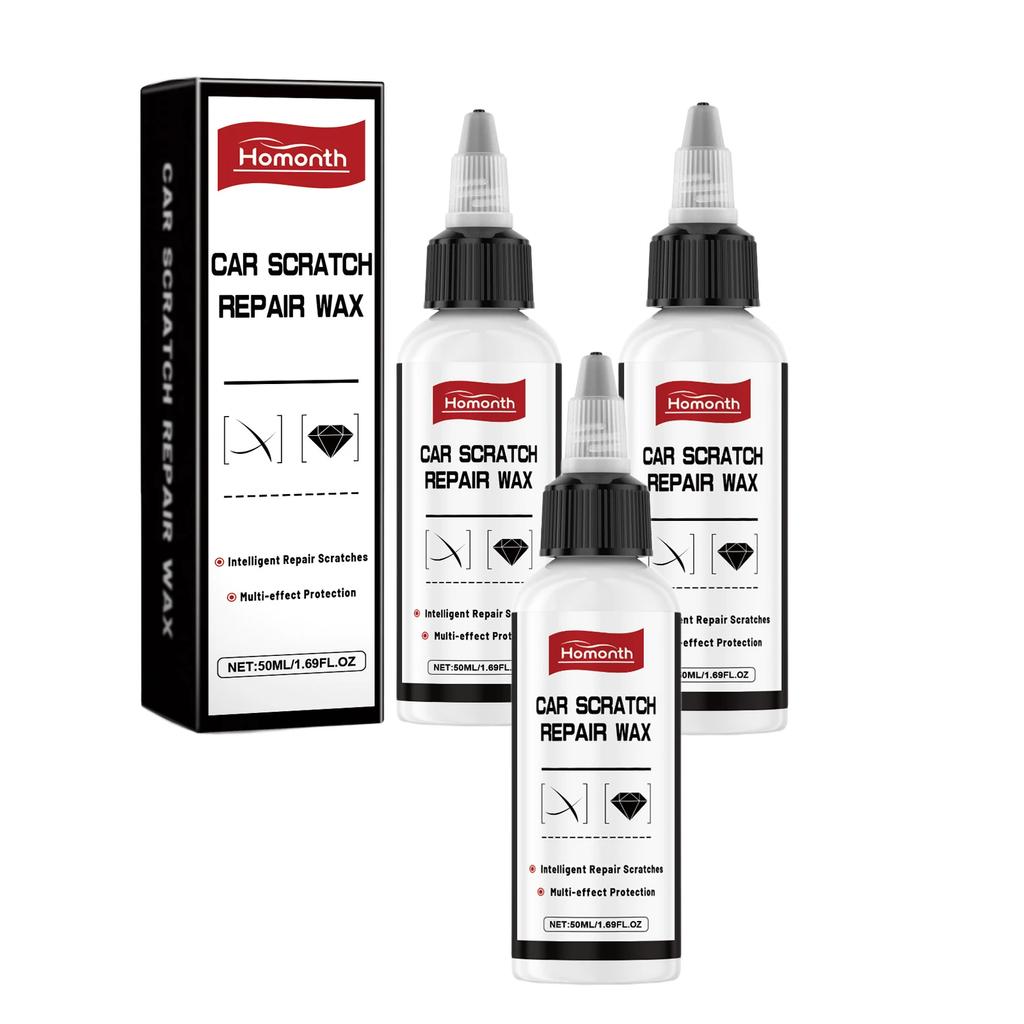 Car Scratch Repair Wax Eliminates Blemishes Restores Smooth Mirror Gloss Cleans Surface Impurities Body Paint Maintenance Liquid