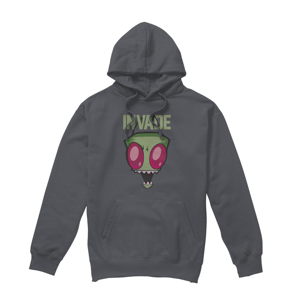 Invader Zim Mens Invade Hoodie