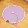 Rascador y Cama para Gatos de Cuerda de Algodón: Pelota de Autoentretenimiento, Rascador Lavable y Esterilla para Dormir para Mascotas