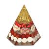 Zenvibes Original Certified Laxmi Pyramid with Gomati Chakra, Rudraksha & Cowrie