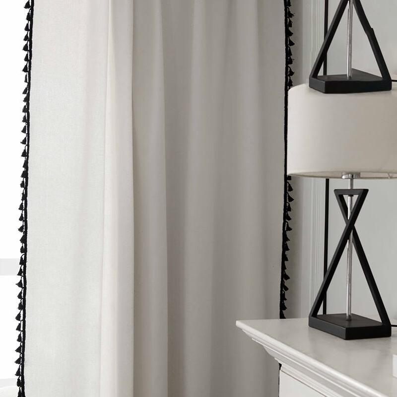 Tenda a Tasca per Bastone Jing Ga in Cotone e Lino Monocolore