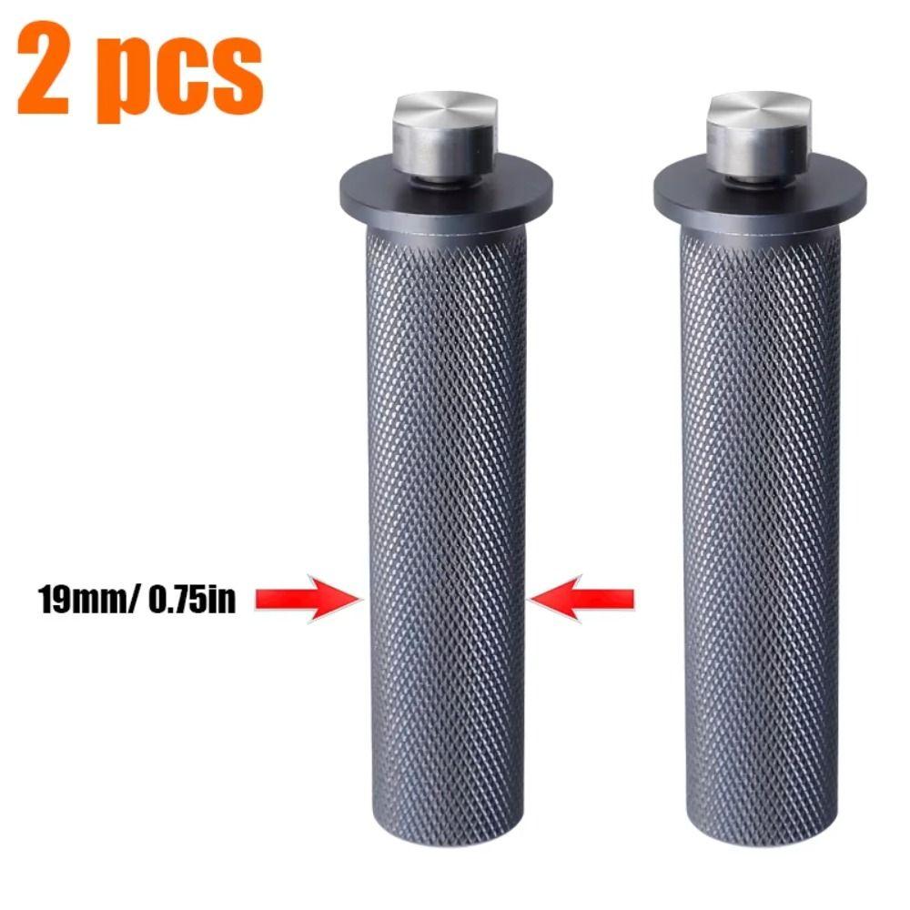2pcs/set Aluminum Zinc Zinc Alloy Table Limit Block Practical Table Track Clamp  Woodworking