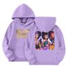 Child Fashion Lightweight Long Sleeve Pullover With Pockets  Print Hoodie
