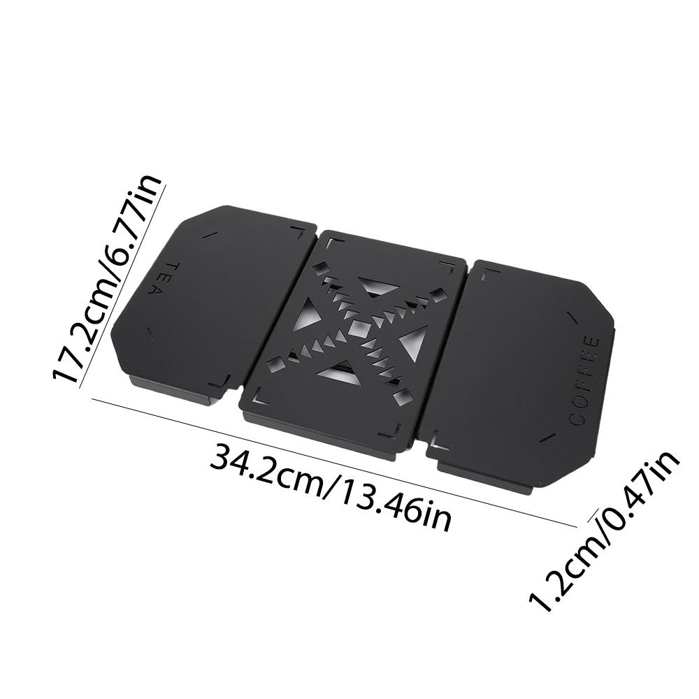 Folding Table Board Plate Metal Mini Shelf Aluminum Alloy for Stanley Lunch Box 9.4L Camping Gear