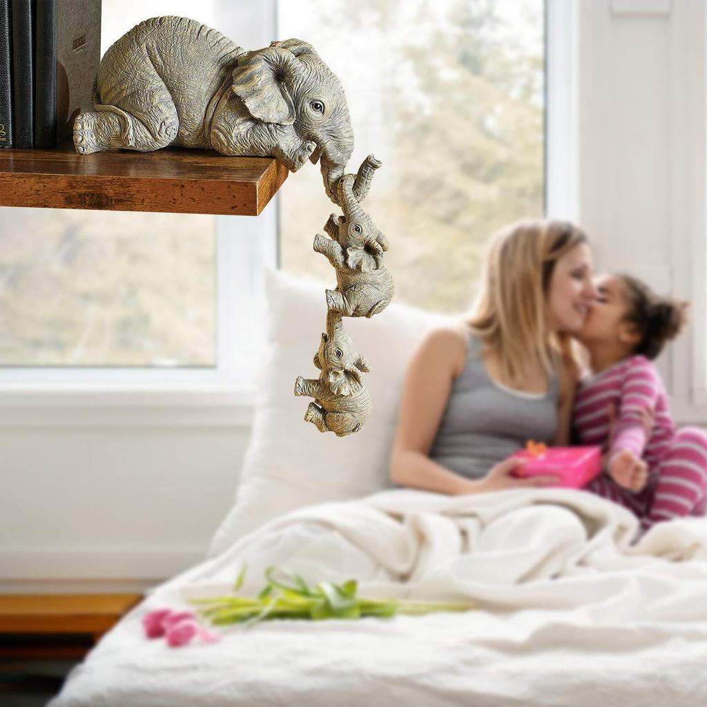 Elephant Resin Ornaments Micro Design Garden Decoration Creative Design