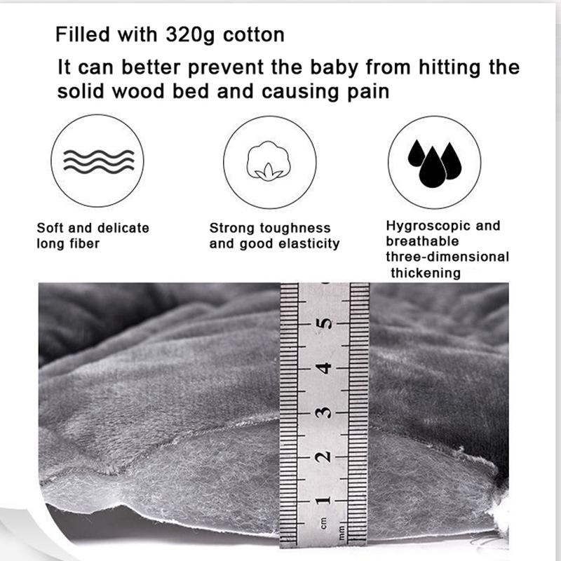 Tykk fløyel hodegjerdedeksel All-inclusive Supermykt glatt vattert hodedeksel Ensfarget Sengerygg Støvbeskytterdeksel