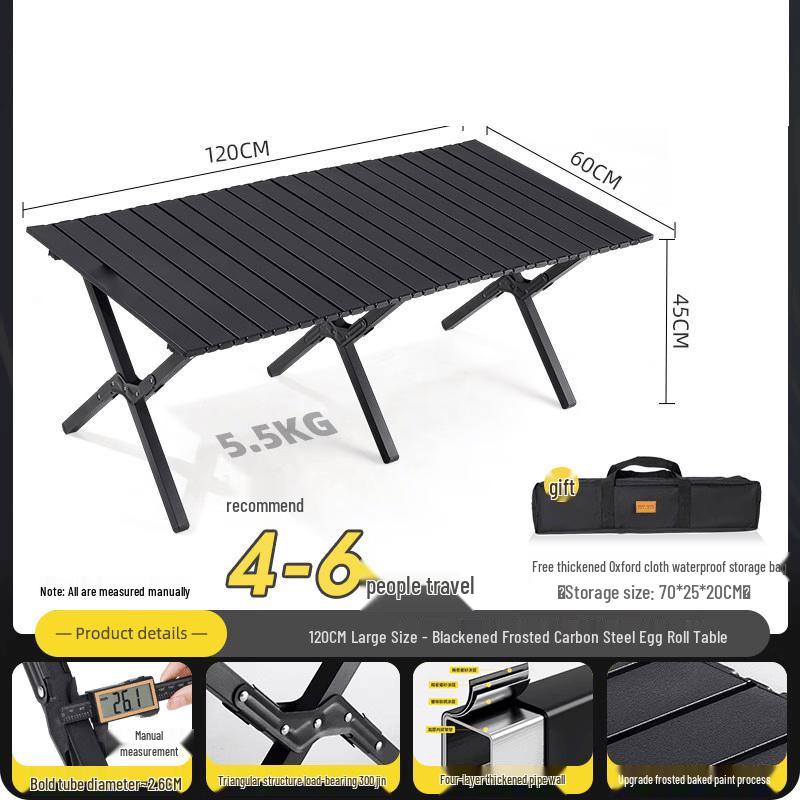 OIMG Outdoor Folding Camping Table