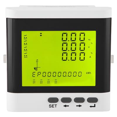 Compteur de puissance électrique programmable triphasé multifonction, ampèremètre numérique à LED, voltmètre