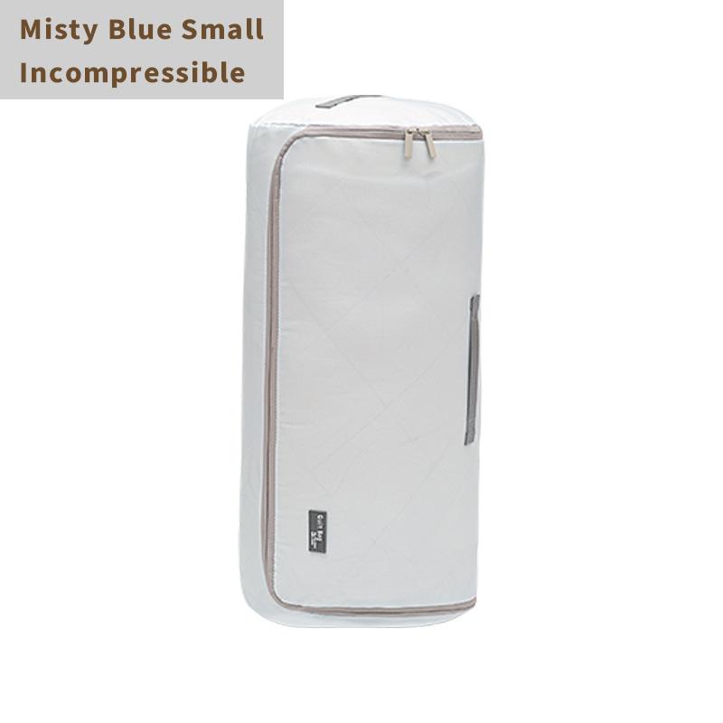 

New Compressible Cylindrical Cotton Quilt Bag Clothing Sorting Bag Large Capacity Moving And Packing Bag Multifunctional Storage
