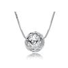 hollow ball pendant (chain not included)