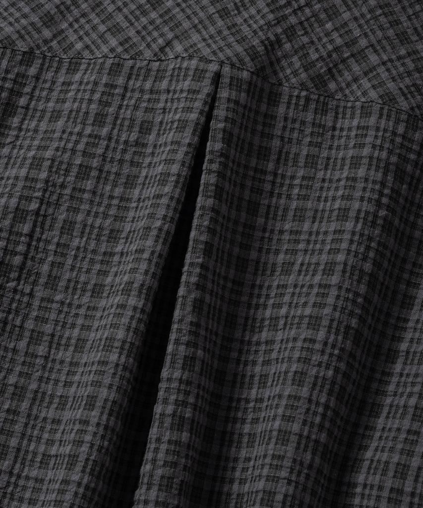 NONBLANK Blended Check Ls Shirt_Grey