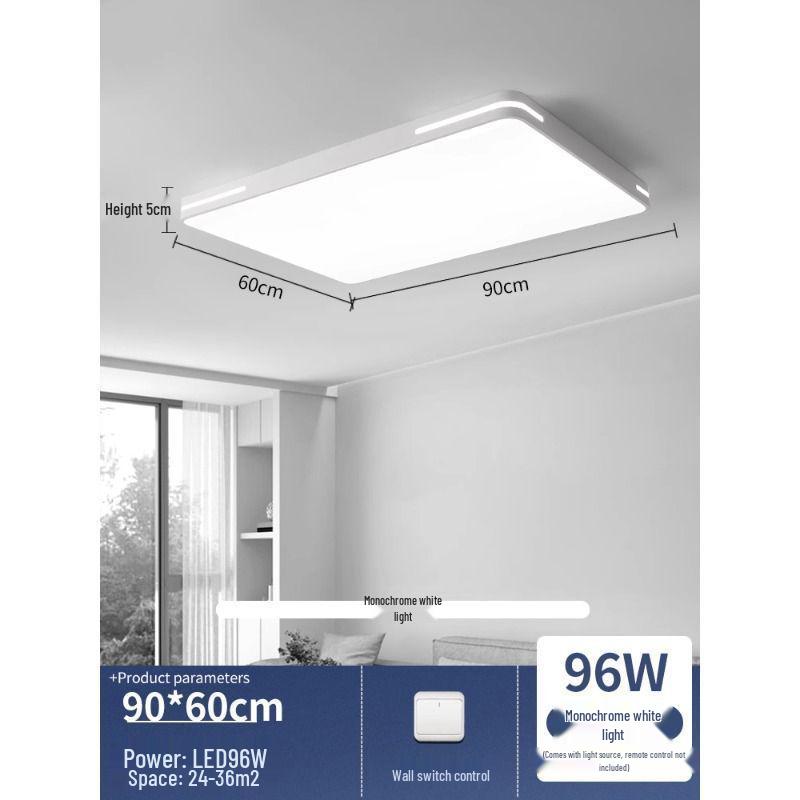 2025 Modern LED Ceiling Light for Bedroom, Study, or Living Room - Round and Simple Design