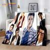 3D Handsome Josh Hutcherson Star Soft Flannel Blanket for Beds Bedroom Sofa Picnic,Throw Blanket for Cover Outdoors Leisure Gift