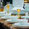 Yipan Qingqiu Celadon Underglaze Ceramic Dinnerware Set