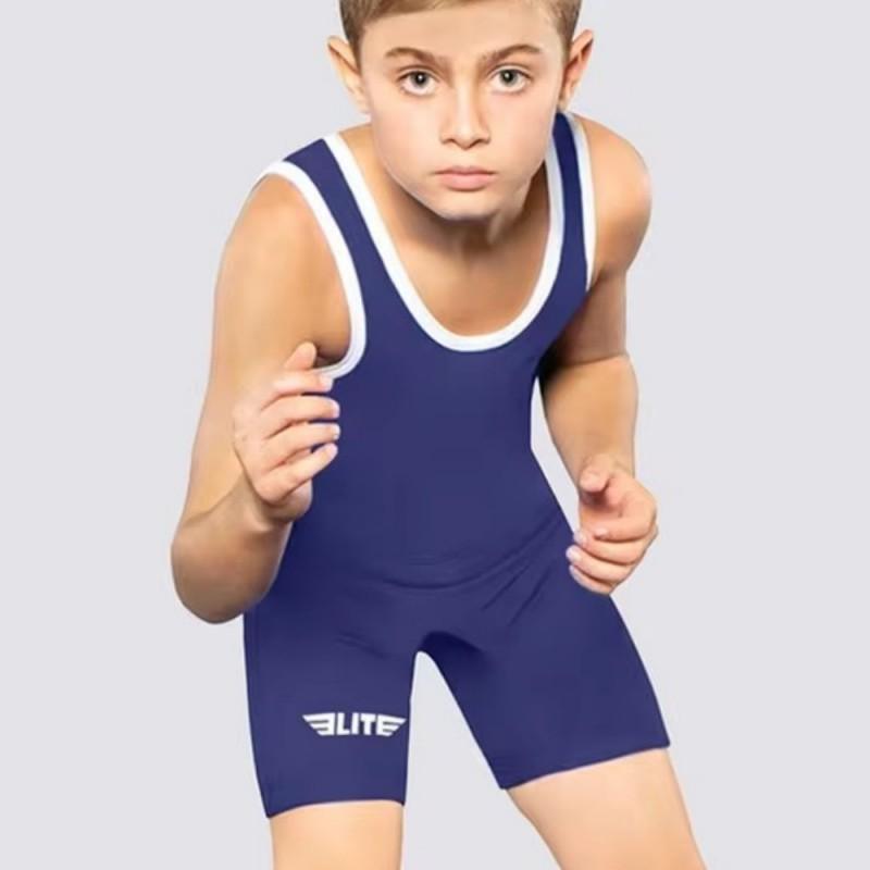 Dětský zápasnický dres Uniforma Rychleschnoucí Gymnastický trikot Sportovní oblečení Kluci Dívky