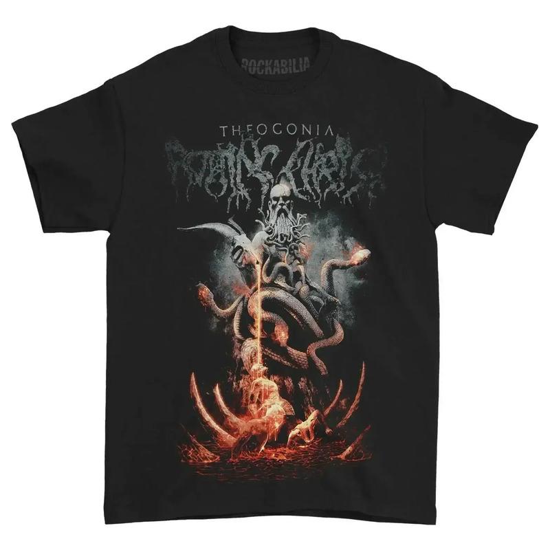 Camiseta Theogonia De Rotting Christ Para Hombre, Talla Xxl, S