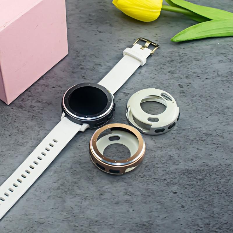 Heavy Duty Metal Protective Case For Smartwatch Shockproof Cover Scratch Resistant Guard With Easy Installation Design