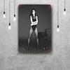 Susanna Hoff Classic Poster Rusty Metal Plaque Retro Decorative Plate Bar Man Cave Garage Club Metal Sign Wall Decoration