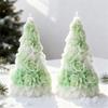 Rose Christmas Tree Silicone Candle Molds Baking Mould for Epoxy Resin Making Candle Soap Chocolate Home Decoration