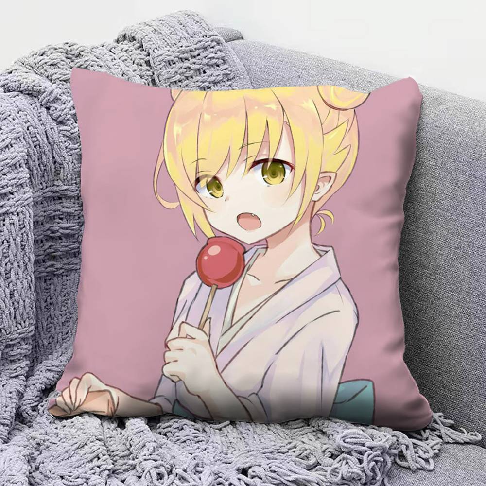Monogatari Series Anime Home Sofa Cushion Covers And Aecorative Custom Pillow Covers
