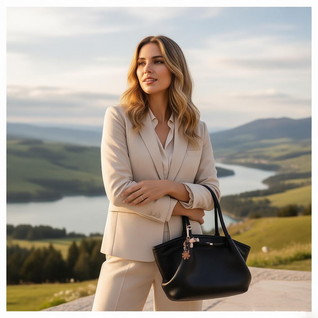 Luxury Lychee Pattern Underarm Shoulder Bags PU Leather Solid Color Women's Handbags Large Capacity Tote Bag Travel