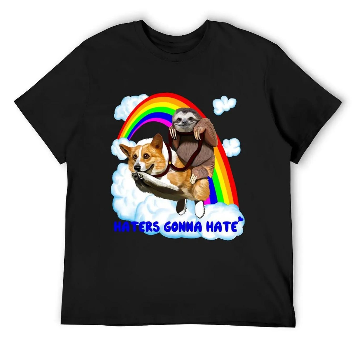 

Haters Gonna Hate T-Shirt vintage anime shirt korean fashion funny gifts t shirts men XXXXXL