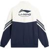Li Ning Jacken Herren Marineblau Stehkragen Moderat Sonstige AJDV201-1