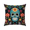 Halloween Festival Decoration Living Room Sofa Cushion Pillow Cover Offices Waist Pillow Cover (excluding Core)