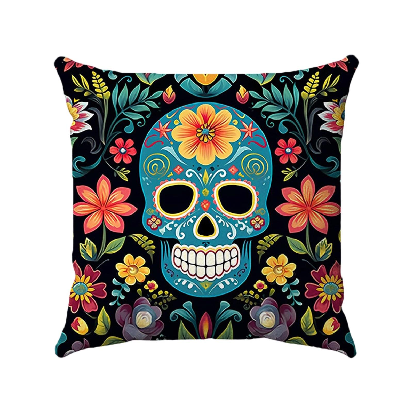 Украшение для Хэллоуина, Фестиваль, Гостиная, Диван, Подушка, Наволочка, Офисы, Поясничная подушка, Наволочка (исключая ядро) One Size