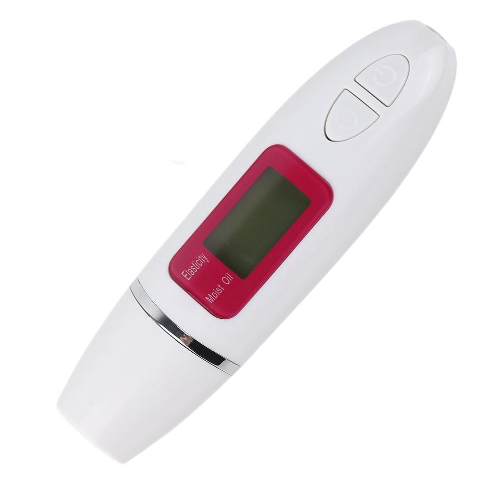2 Colors Digital LCD Display Precision Skin Sensor Tester Facial Hydration Water Oil Analyzer