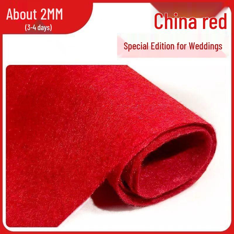 Thickened Wedding Red Carpet for Store Openings & Entrances