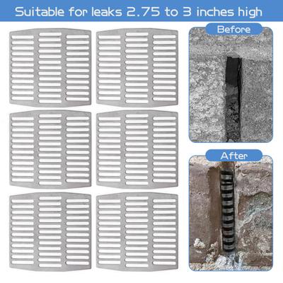 20 Pcs Brick Weep Hole Covers for Brick Walls Stainless Steel Can Be Cut or Stacked To Fill Different Size Weep Holes Wall Gap Fillers Brick