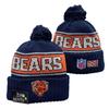 49er Team 2025 Autumn/Winter Wool Pom-Pom Knit Hat - Warm Embroidered Couple Style