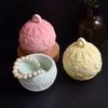 Storage Container Mould High Temperatures Resistant Silicone Mold for Round Embossed Jewelry Box Candle Cup Mould