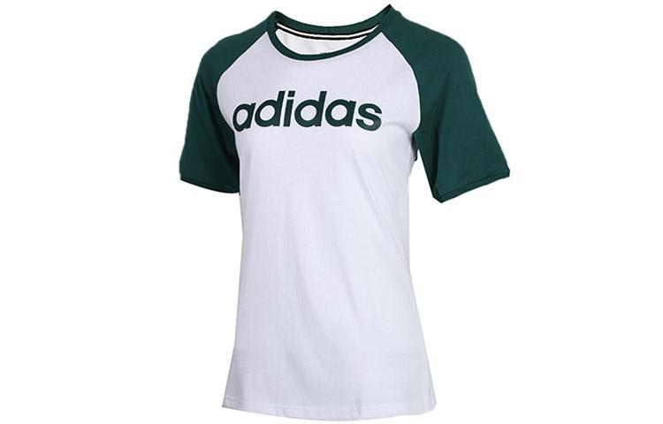 Adidas Neo Raglan Sleeve T Shirt Women s Green GL1177 XL