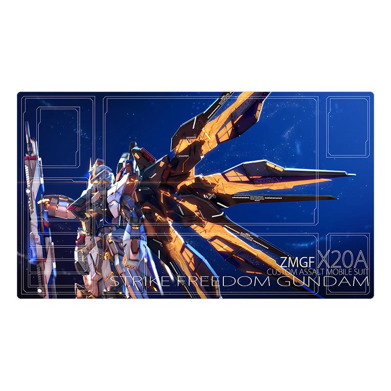 V Assault Buster Gundam Playmat Waterproof Antislip Desk Mat for TCG