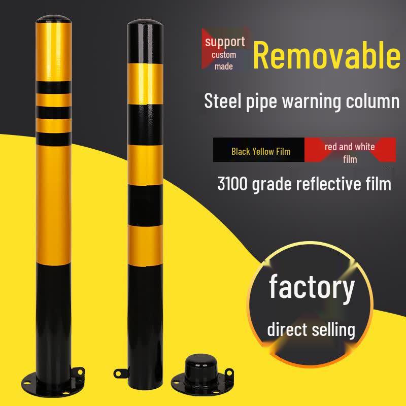 Fixed Steel Warning & Parking Bollard