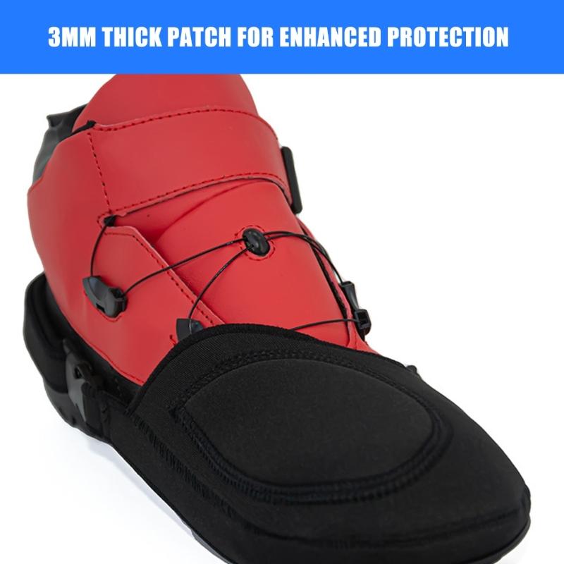 Motorcycle Shifter Shoe Case Waterproof Shifts Pad Breathable Shoe Guard Protective Motorcycle Shifts Pad Simple Installs