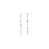 Swarovski Rhodium Plated, Faux Crystal Earrings Women's Multicolor 5656430