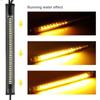LED Daytime Running Lamp Motor Flasher Light Motorcycle Turn Signal Light Ring Fork Strip Lamp