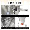 1200Ml Stainless Steel Funnel Dispenser With Rack Cupcake Pancake Batter Maker Octopus Fish Ball Home Kitchen Baking Goods Tools