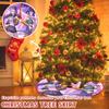 Christmas Tree Skirt Decoration For Home Xmas Tree Decorations Skirt Ornament Festive Holiday Party Decorations Indoor Outdoor