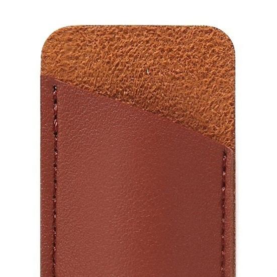 Faux Leather Pen Case for Students Professionals Simple Pencil Pouch Lightweight Protective Sleeve for Fountain Pens Markers Office School Supply